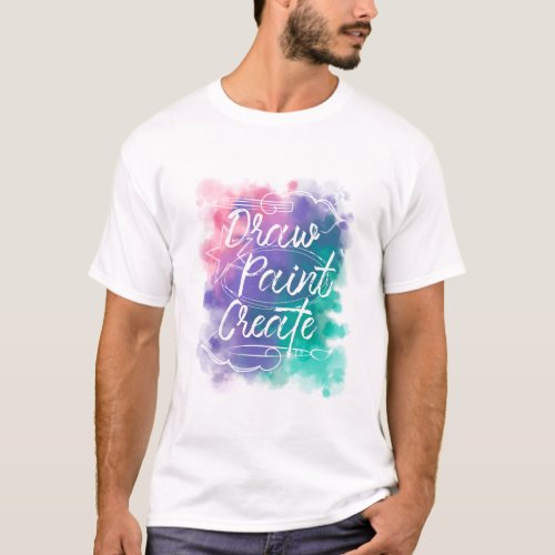 Draw Paint Create T_Shirt