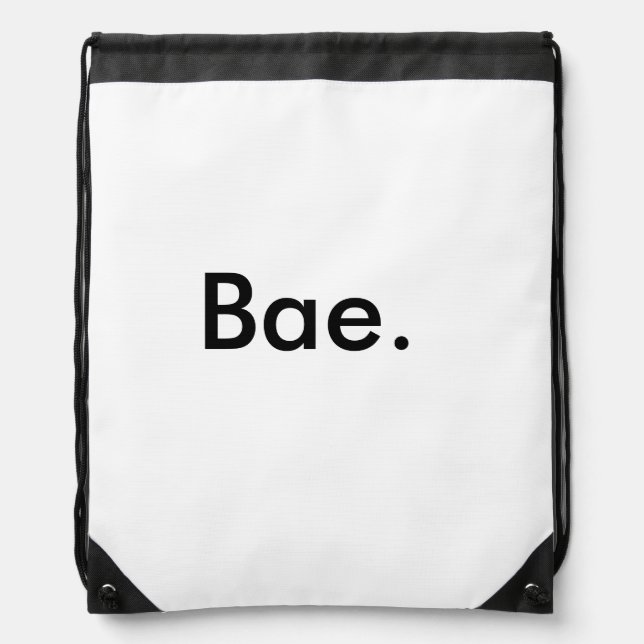 Draw String Backpack (Front)