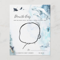 Draw the Baby | Baby Shower Game