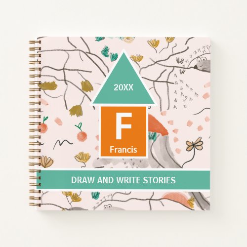 Draw Write Nature Story Add Your Name Sketch Notebook