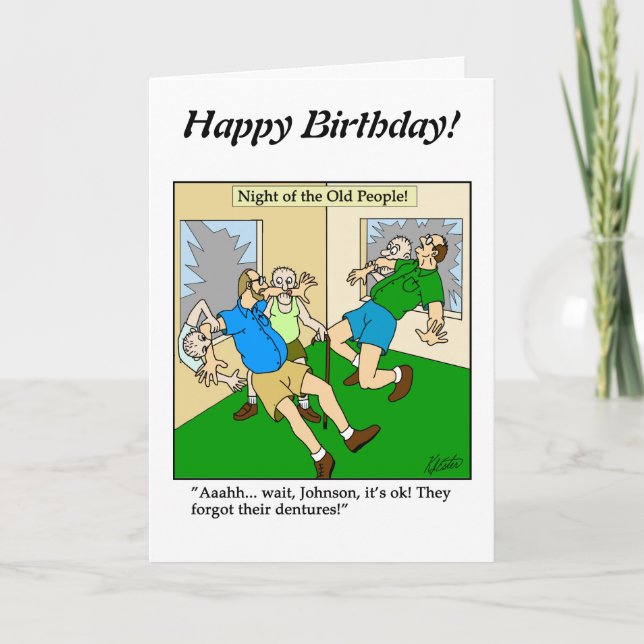Drawing a Blank - Night of Old People - Customize Card (Front)