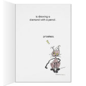 Drawing a diamond with a pencil (Inside (Right))