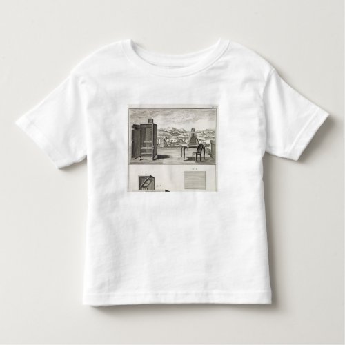 Drawing aids a basic wooden camera obscura and a toddler t_shirt
