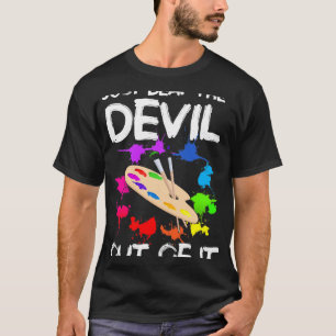 Drawing Artist Just Beat the Devil out of It 2 T-Shirt