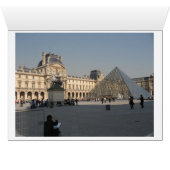 Drawing at The Louvre 2 Cards (Inside Horizontal (Bottom))