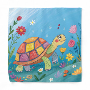Drawing Baby Turtle Bandana