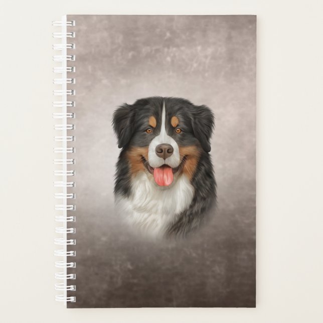 Drawing Bernese Mountain Dog Planner (Front)