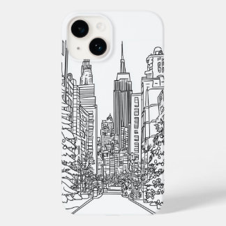 Drawing Case-Mate iPhone 14 Case