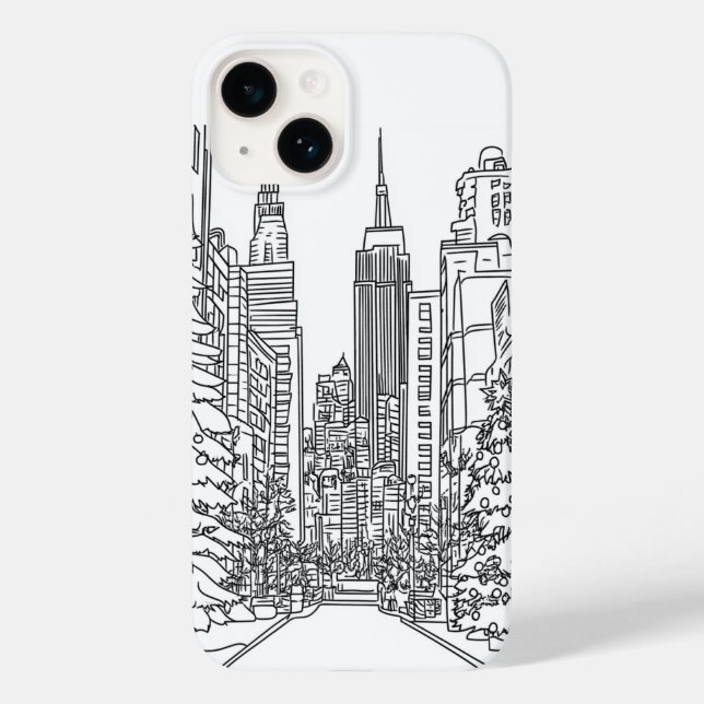 Drawing Case-Mate iPhone Case (Back)