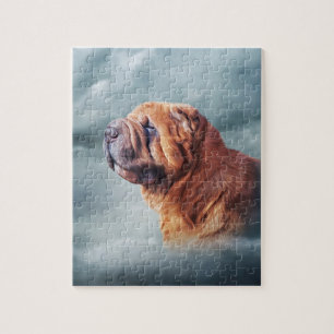 Drawing Chinese Shar-Pei dog Jigsaw Puzzle