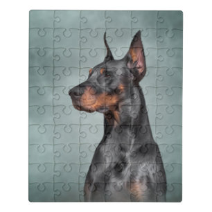 Drawing Doberman dog Jigsaw Puzzle