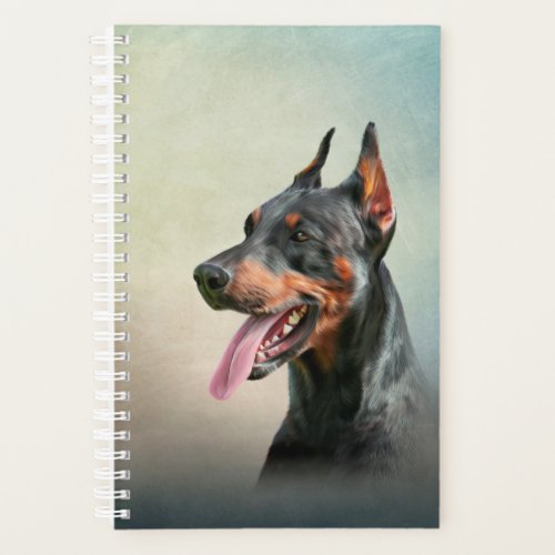 Drawing Doberman dog Planner