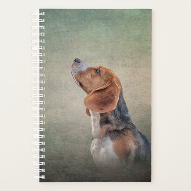 Drawing Dog Beagle Planner (Front)