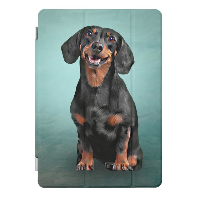 Drawing Dog breed dachshund iPad Pro Cover (Front)