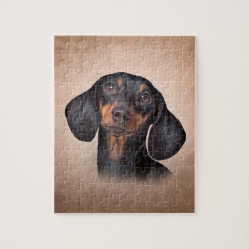 Drawing Dog breed dachshund Jigsaw Puzzle