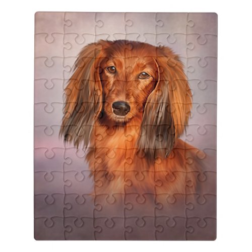 Drawing Dog breed dachshund Jigsaw Puzzle