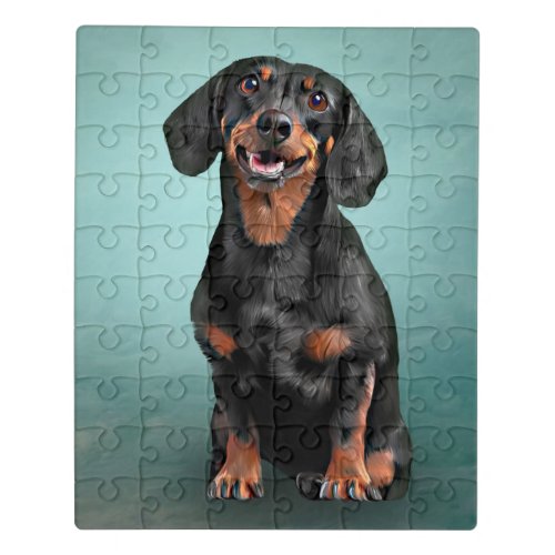 Drawing Dog breed dachshund Jigsaw Puzzle