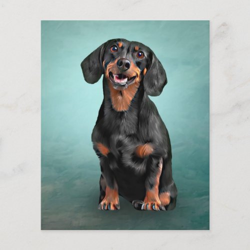 Drawing Dog breed dachshund Notebook Flyer