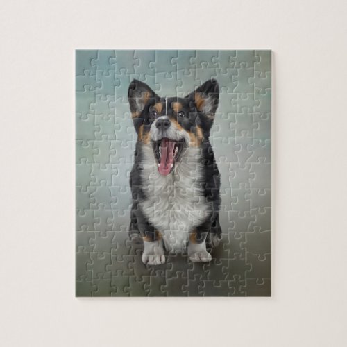 Drawing Dog breed Welsh Corgi Jigsaw Puzzle