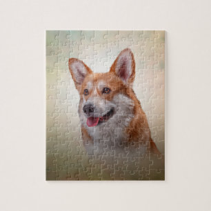 Drawing Dog breed Welsh Corgi Jigsaw Puzzle