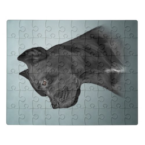 Drawing dog Cane Corso _ Italian Mastiff Jigsaw Puzzle