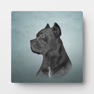 Drawing dog Cane Corso - Italian Mastiff Plaque