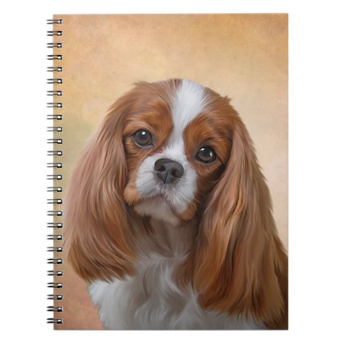 Drawing Dog Cavalier King Charles Spaniel Notebook