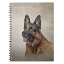 Drawing German Shepherd Dog Notebook
