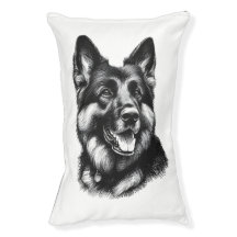 Drawing German Shepherd