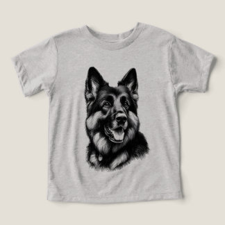 Drawing German Shepherd Toddler T-shirt