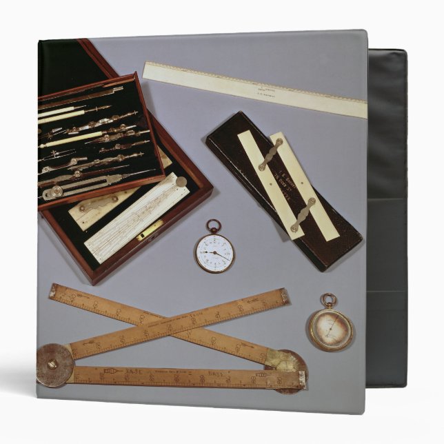 Drawing instruments used by Isambard 3 Ring Binder (Front/Inside)