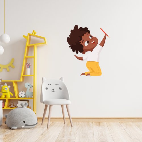 Drawing kid playroom wall decal 