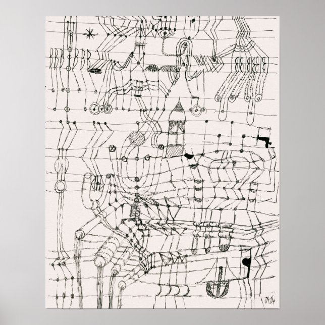 Drawing Knotted in the Manner of a Net (1920) Poster (Front)