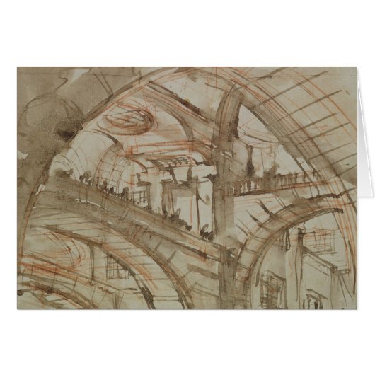 Drawing of an Imaginary Prison Cards (Front Horizontal)