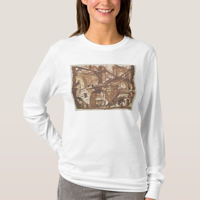 Drawing of an Imaginary Prison T-Shirt (Front)