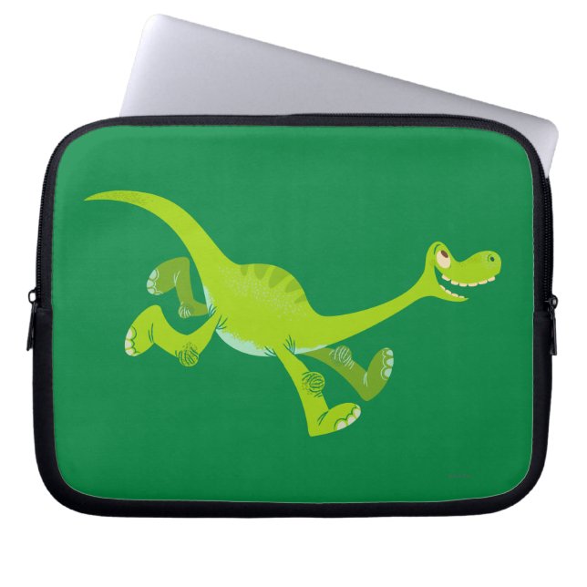 Drawing of Arlo Running Laptop Sleeve (Front)
