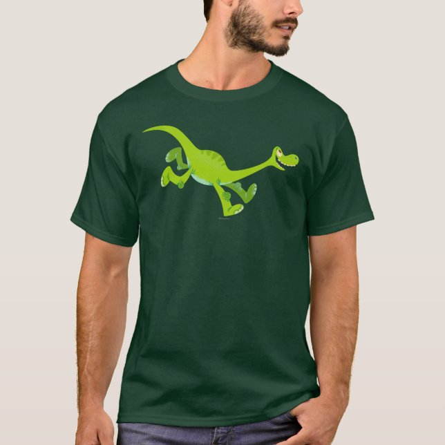 Drawing of Arlo Running T-Shirt (Front)