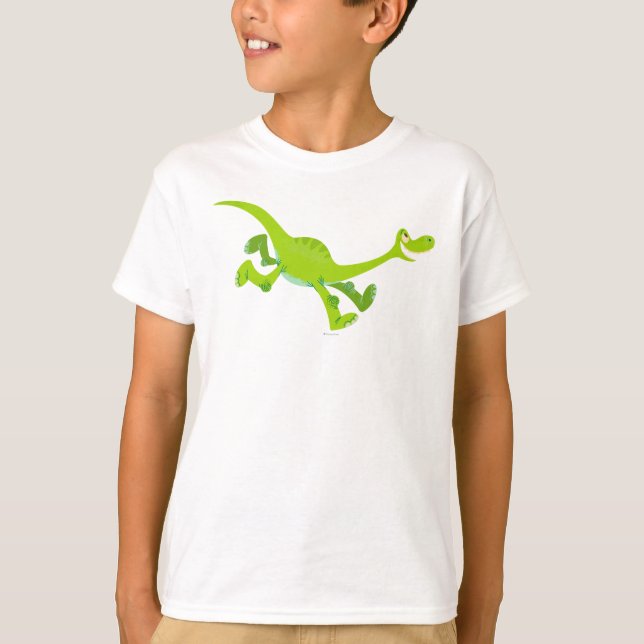 Drawing of Arlo Running T-Shirt (Front)