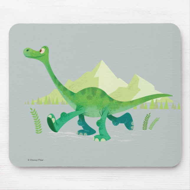 Drawing of Arlo Walking Mouse Pad (Front)