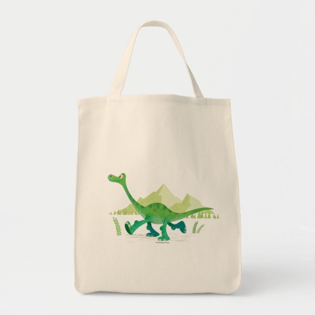 Drawing of Arlo Walking Tote Bag (Front)