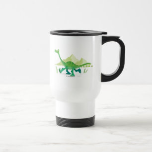 Drawing of Arlo Walking Travel Mug