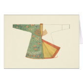 Drawing of Half-Finished Kimono (Front Horizontal)