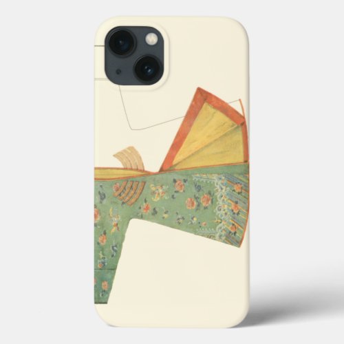 Drawing of Half_Finished Kimono iPhone 13 Case