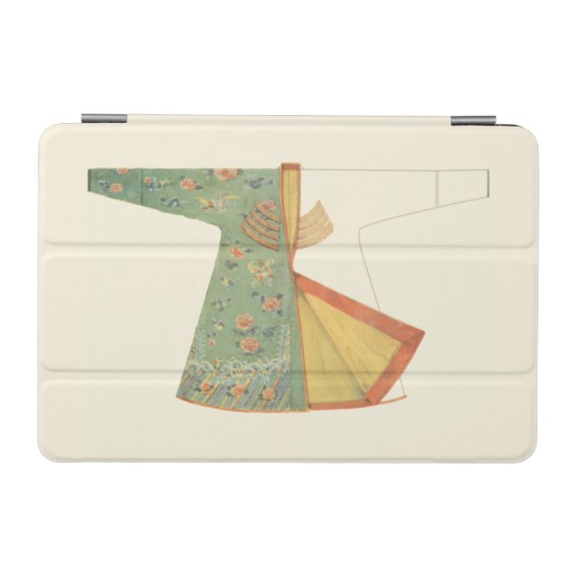 Drawing of Half-Finished Kimono iPad Mini Cover (Horizontal)