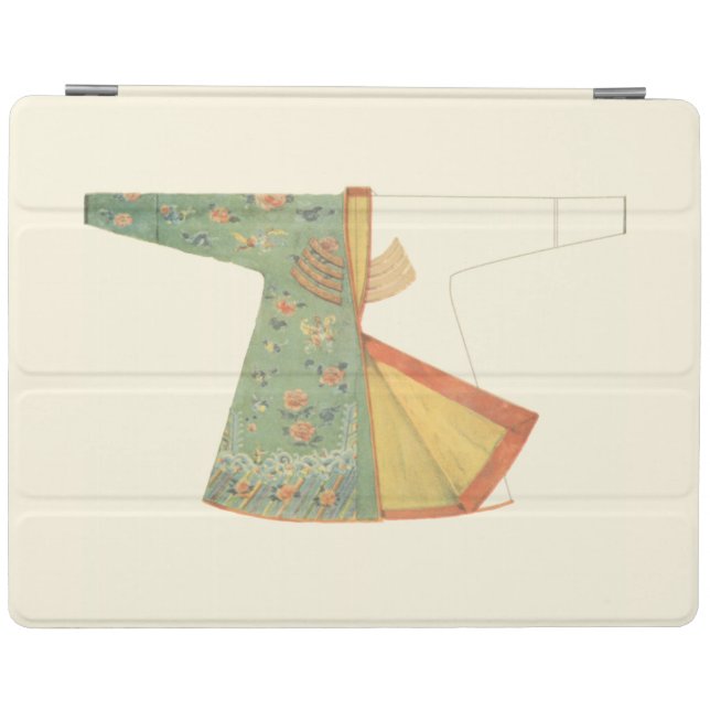Drawing of Half-Finished Kimono iPad Smart Cover (Horizontal)