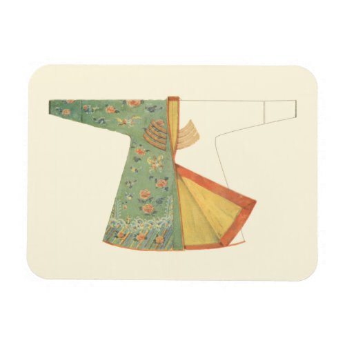 Drawing of Half_Finished Kimono Magnet