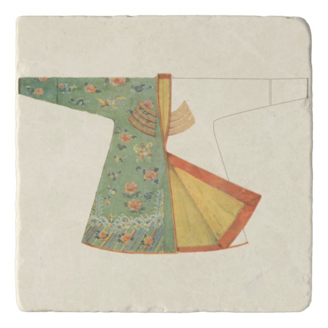 Drawing of Half-Finished Kimono Trivet (Front)