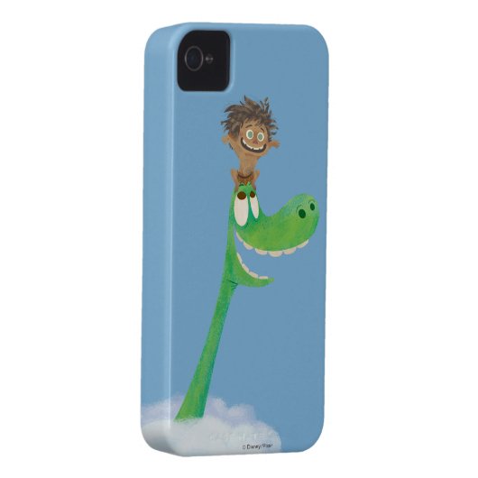 Drawing of Spot And Arlo In Clouds Case-Mate iPhone Case (Back/Right)