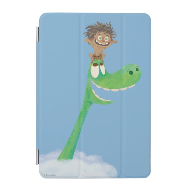 Drawing of Spot And Arlo In Clouds iPad Mini Cover (Front)