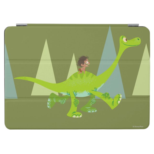 Drawing of Spot Riding Arlo iPad Air Cover (Horizontal)